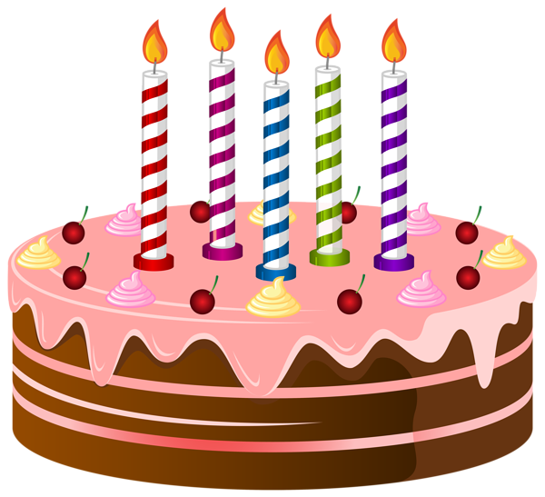 Student clipart birthday. Cake png clip art