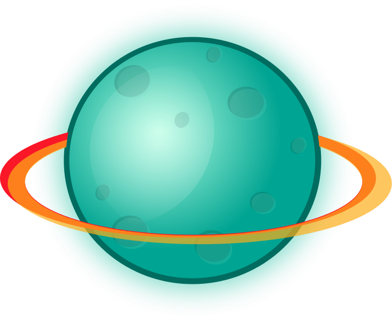 Cartoon . Planet clipart neptune planet