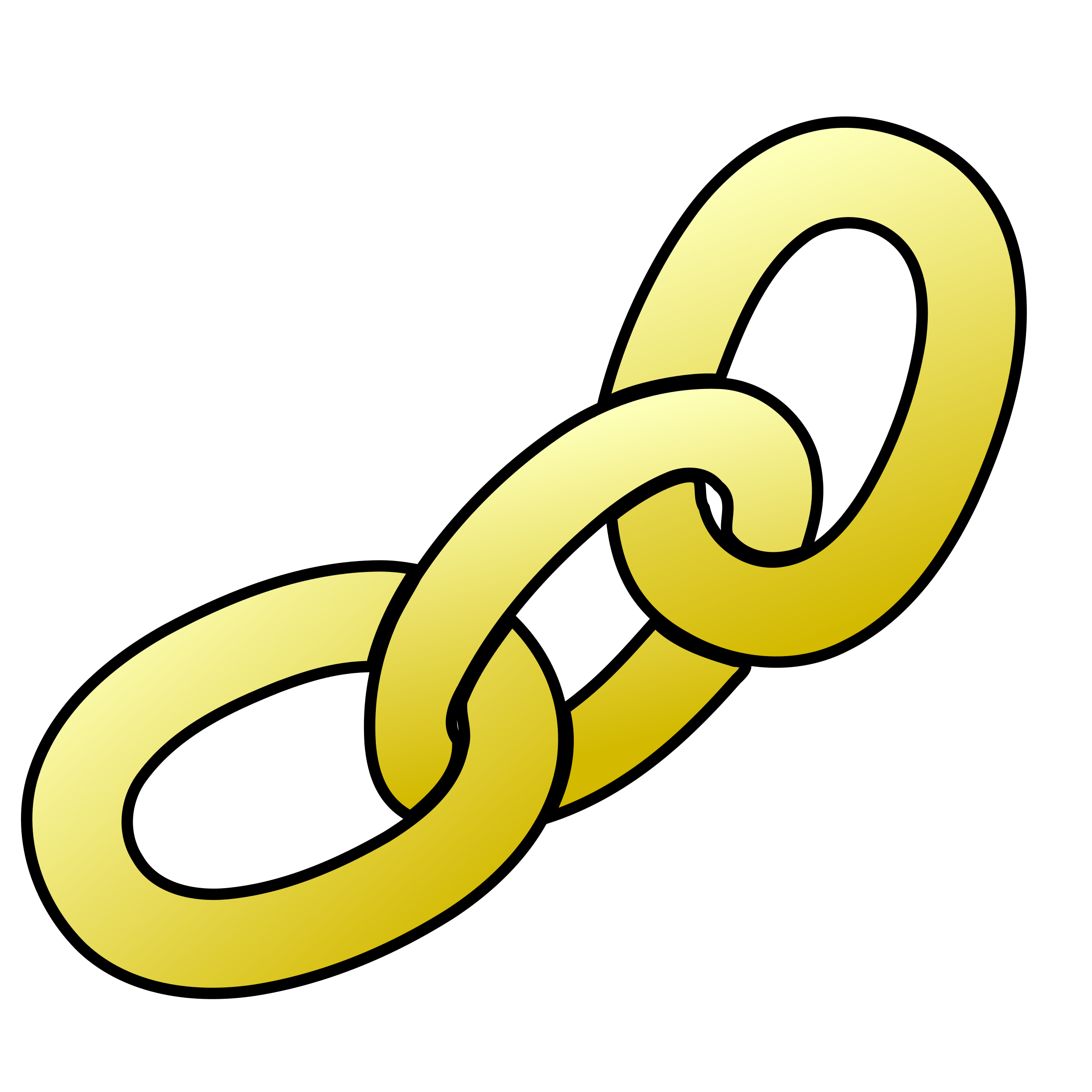 clipart circle chain link
