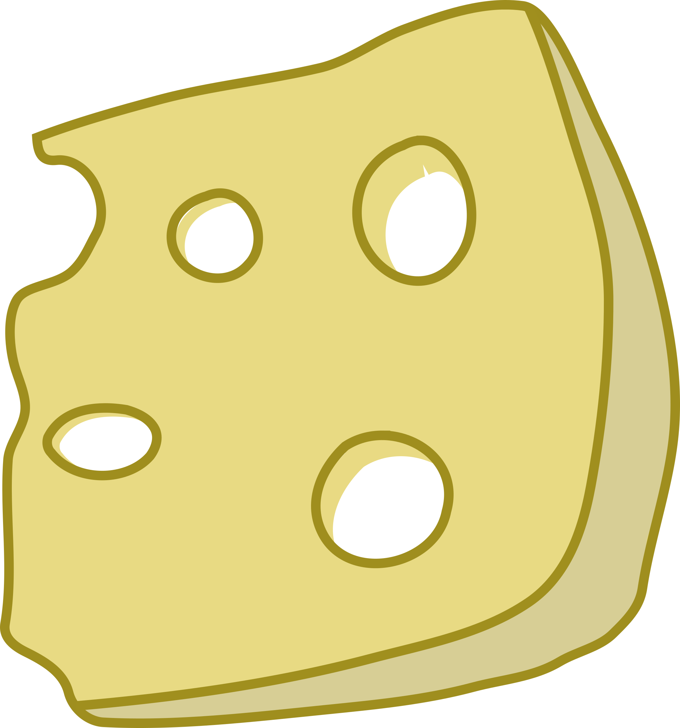 clipart circle cheese