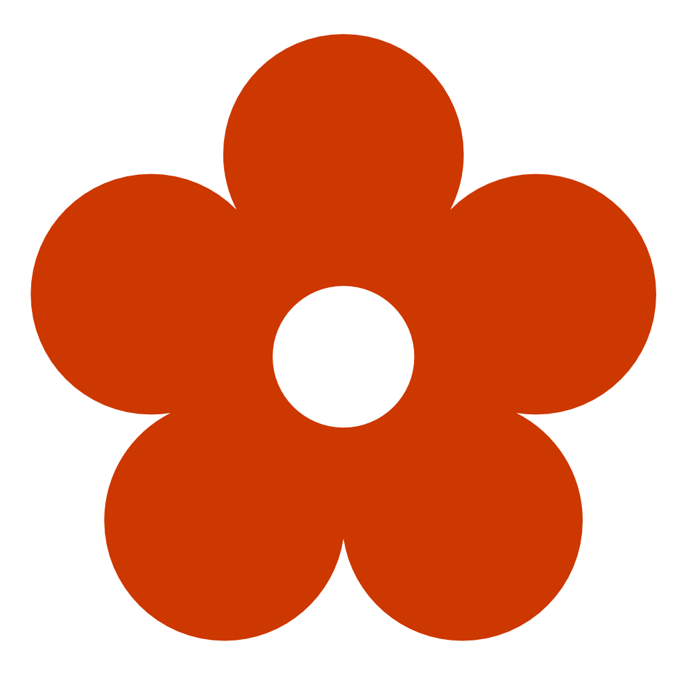 crayon clipart flower