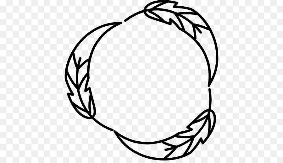 clipart circle feather