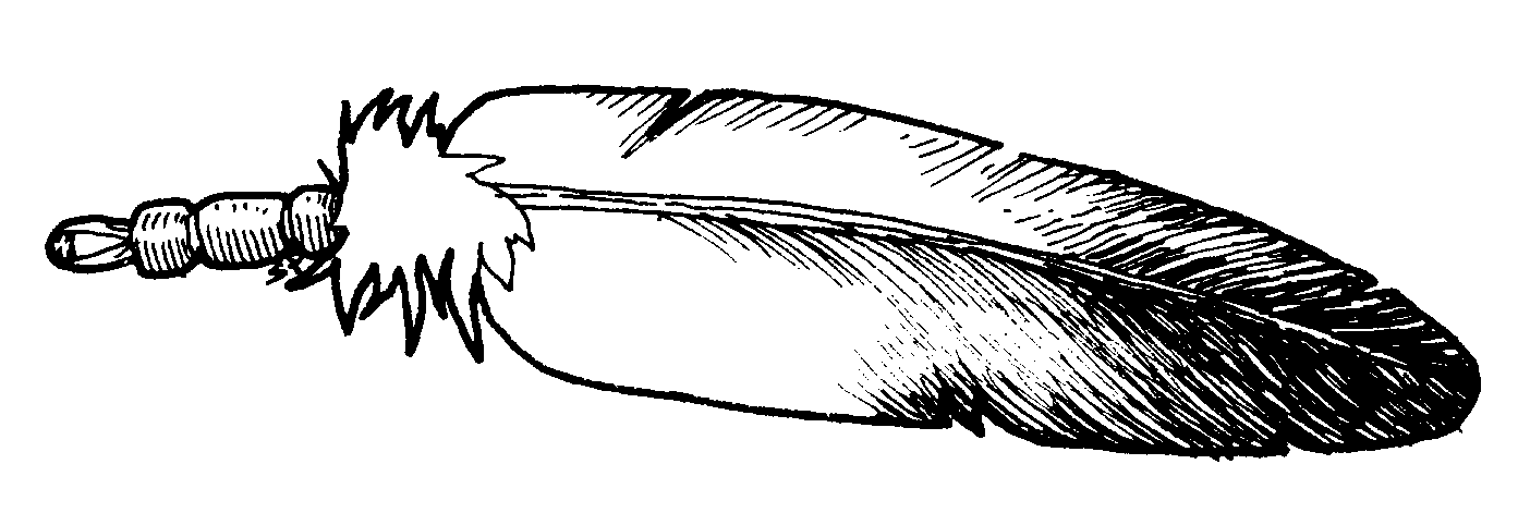 warrior clipart feather