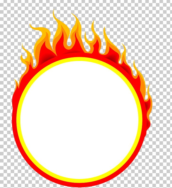 clipart flames ring