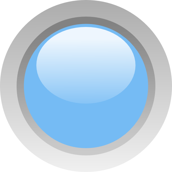Clipart circle light brown. Blue led clip art