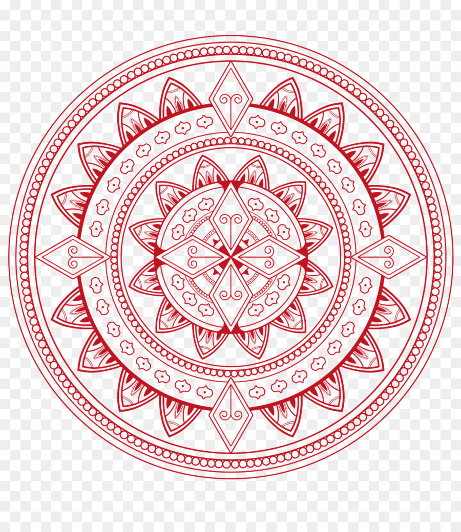 mandala clipart circle