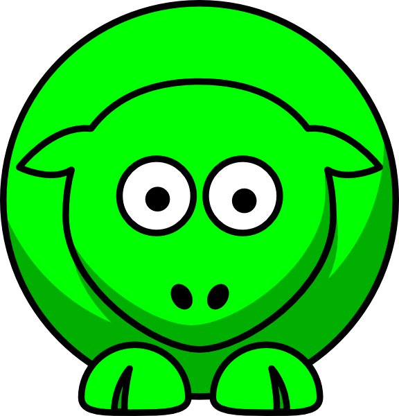 clipart eye sheep