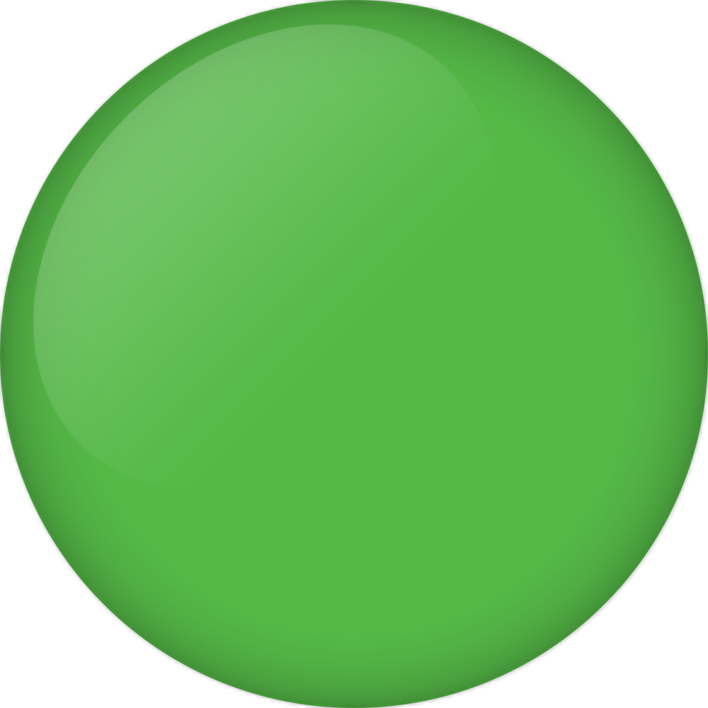 circle clipart neon green