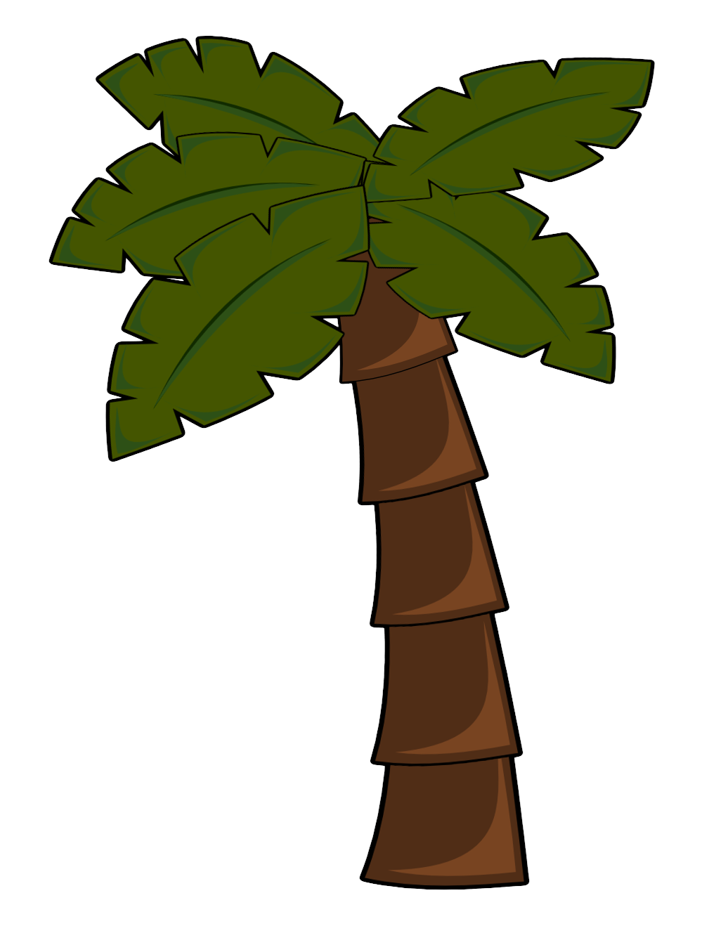 Luau palm tree clip. Hawaiian clipart volcano hawaii