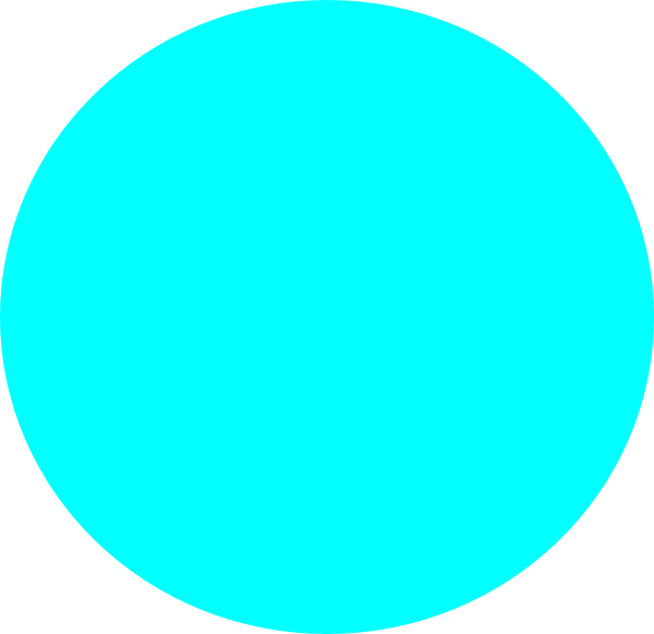 clipart circle blue