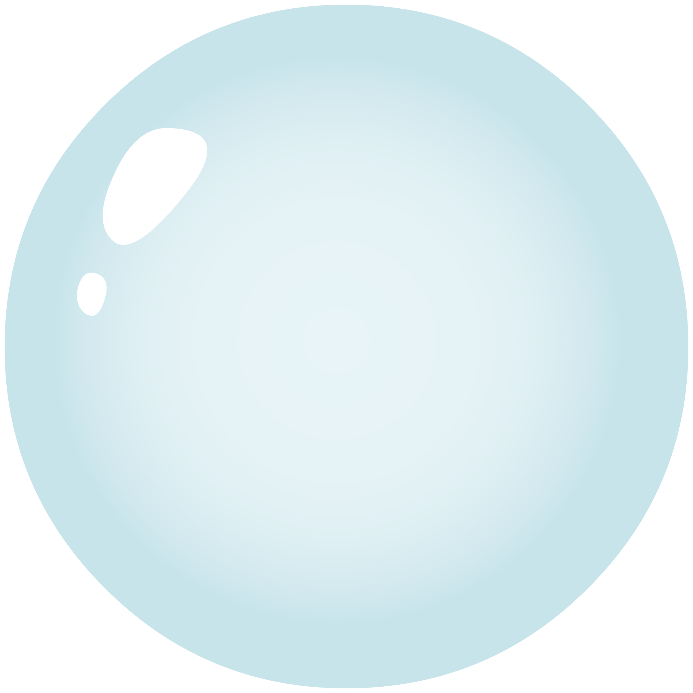 Food bubble big image. Clipart circle plain