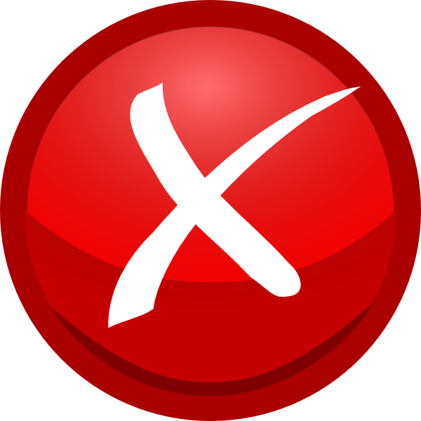 clipart cross red