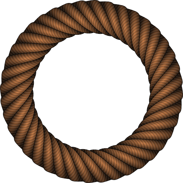 Clipart circle rope. Clip art at clker