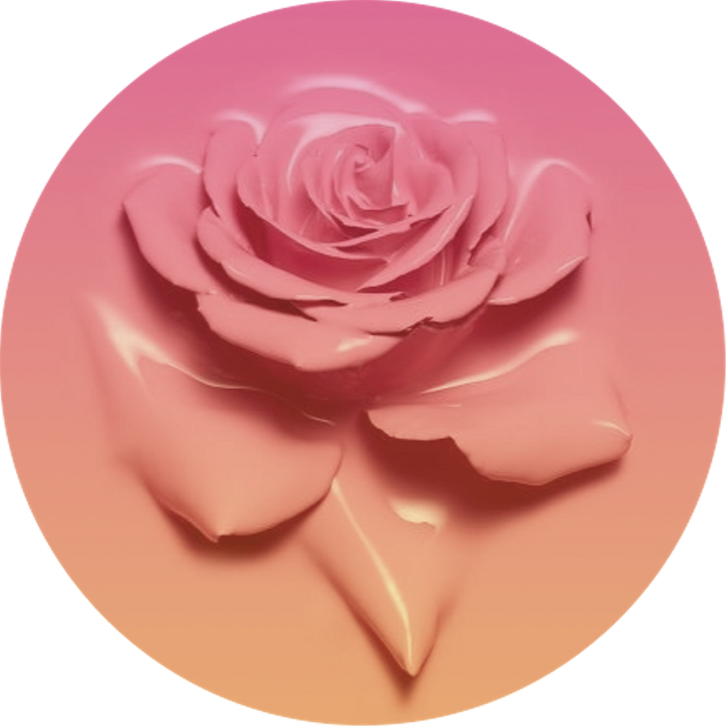 circle clipart rose