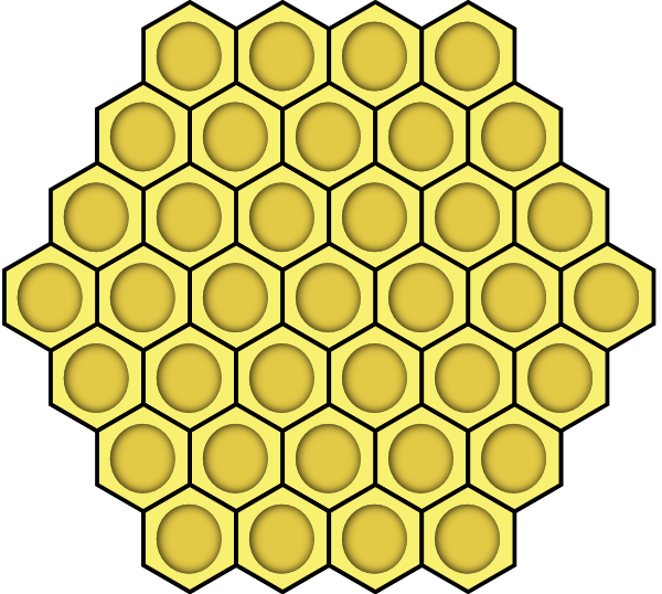 honeycomb clipart stick