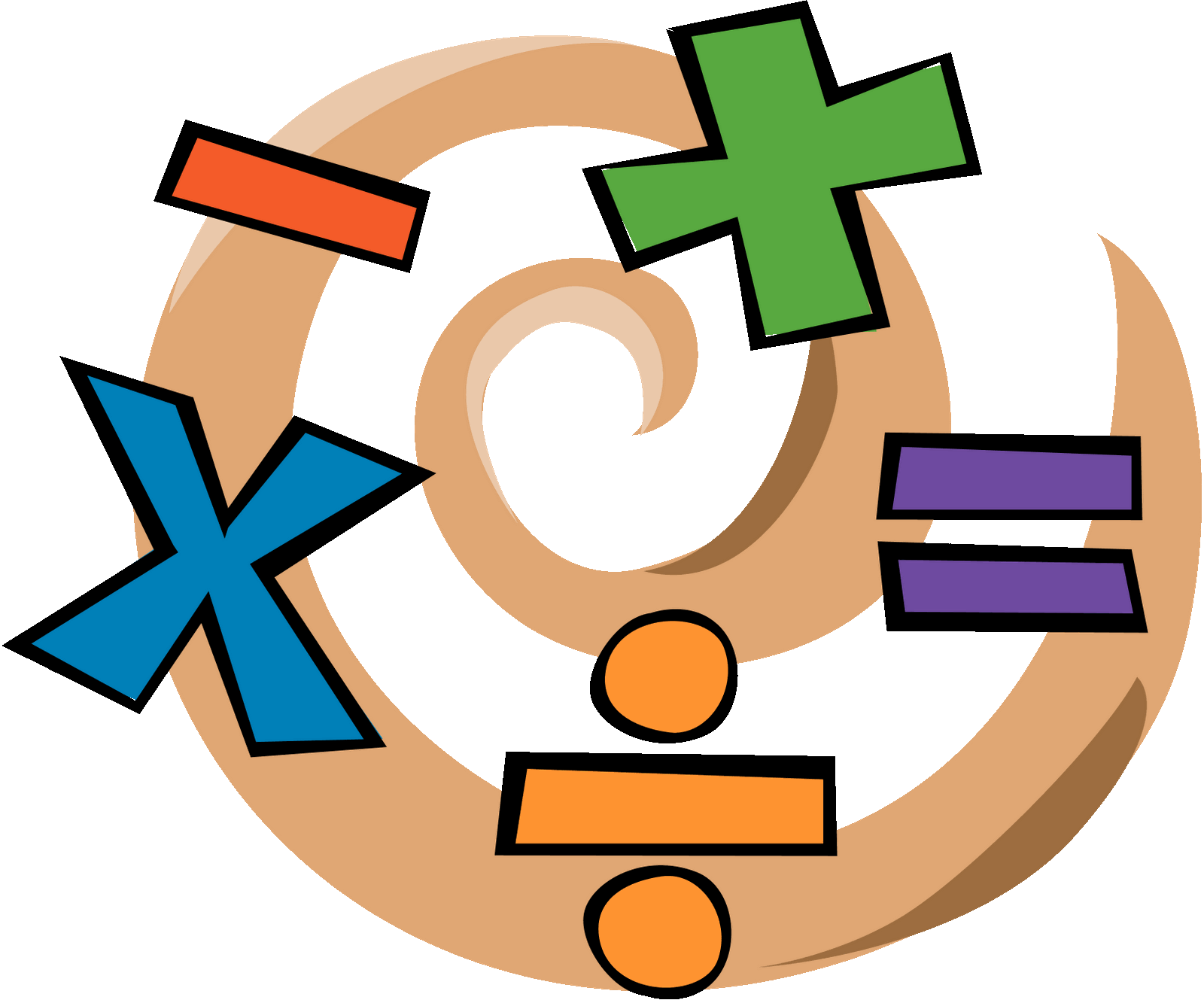 Multiplication clipart 1to.  collection of science