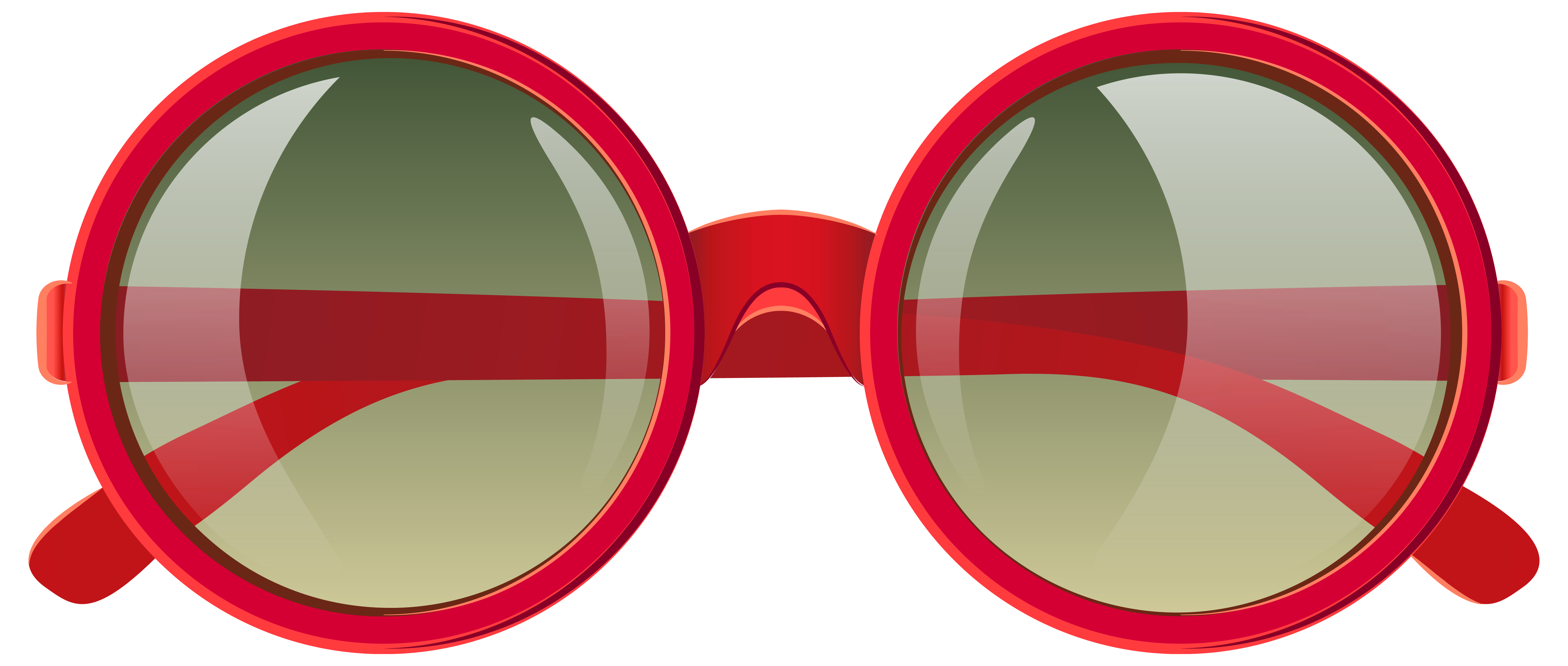 Female clipart sunglasses. Cute red png image