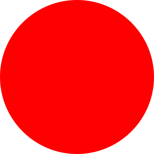 Red clip art at. Clipart balloon circle