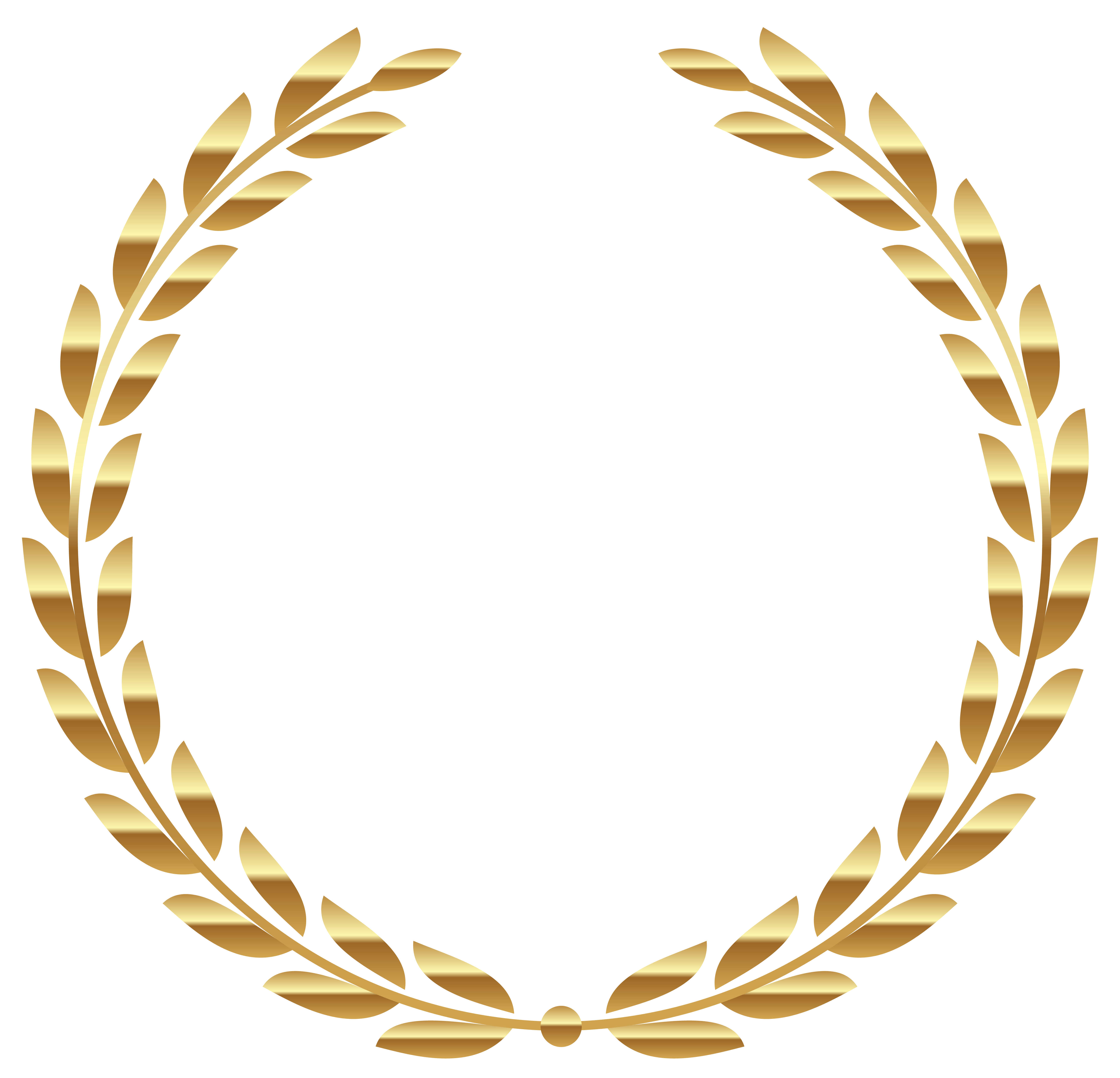 Gold wreath png picture. Clipart family transparent background