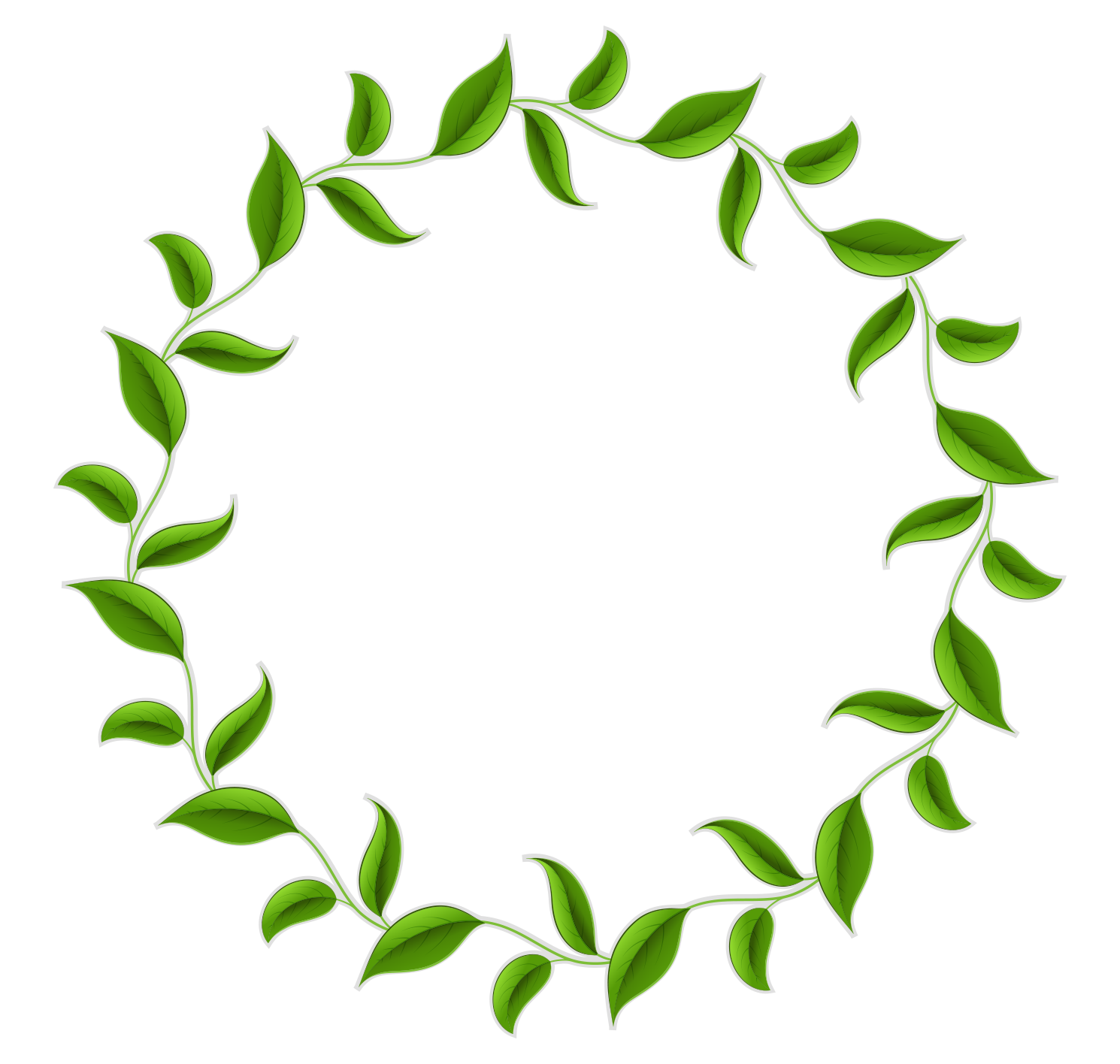 circle clipart wreath