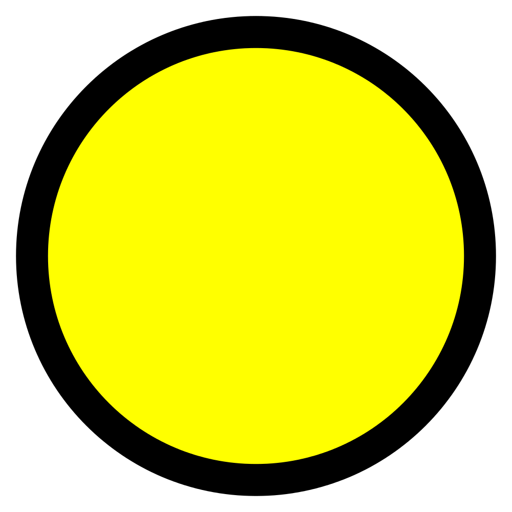  collection of yellow. Clipart road circle