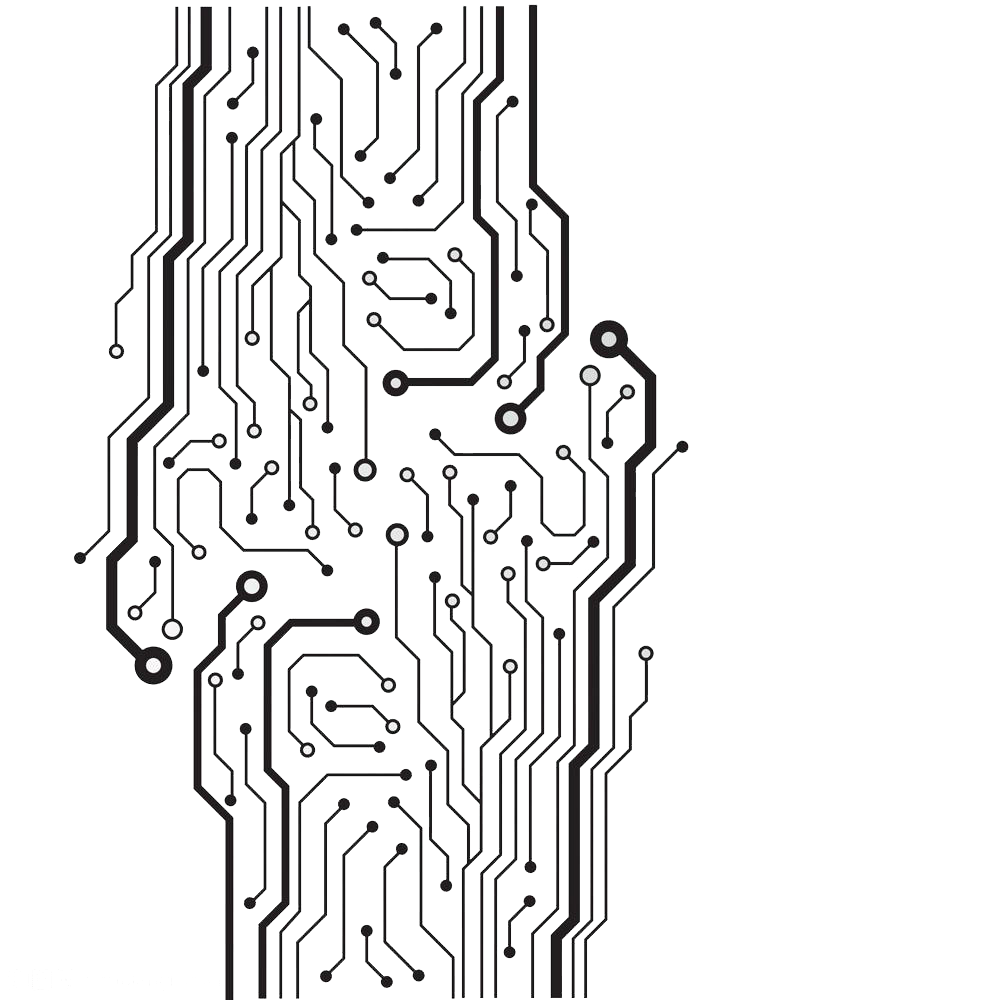 Circuit board vector png.  lines for free