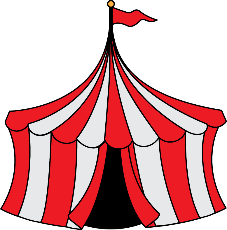 circus clipart animated