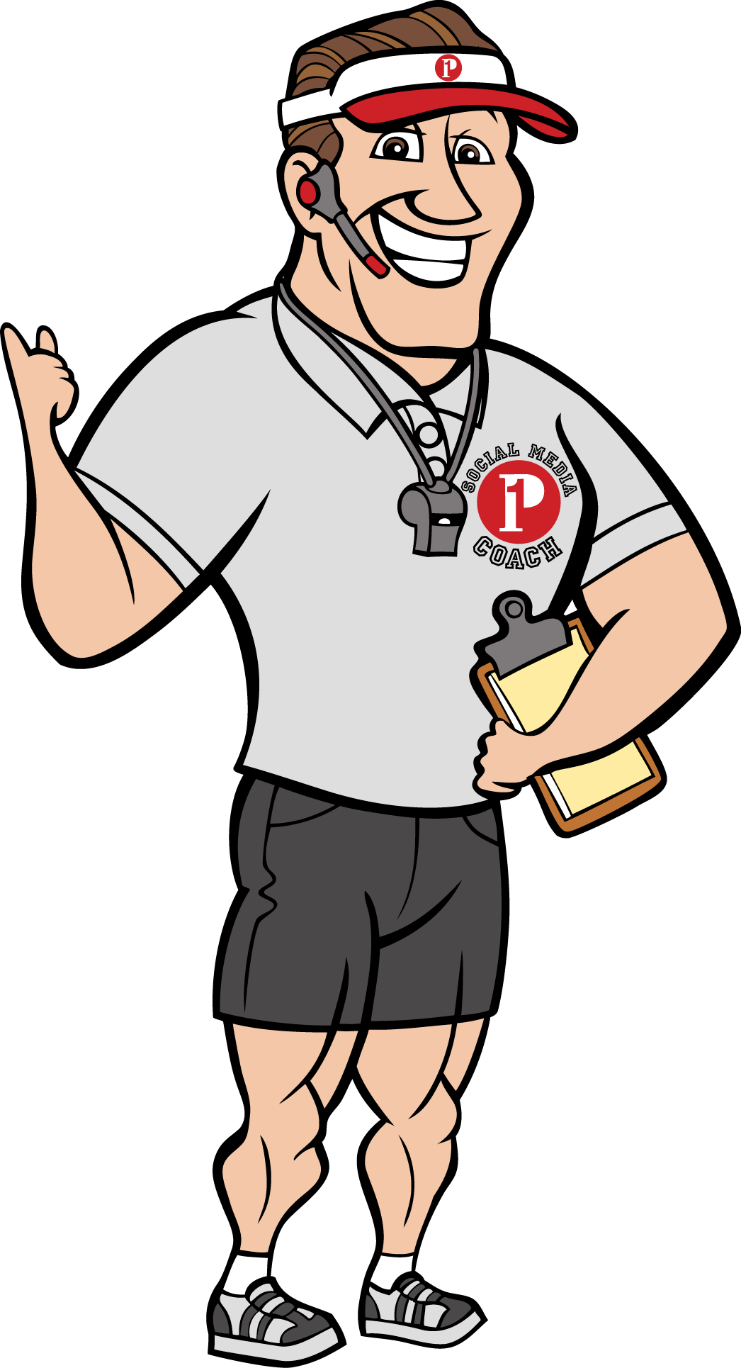 Who can a leader. Coach clipart athletic coach
