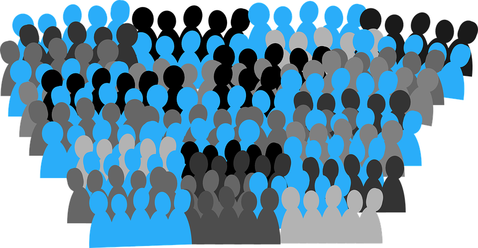  collection of member. Crowd clipart standing