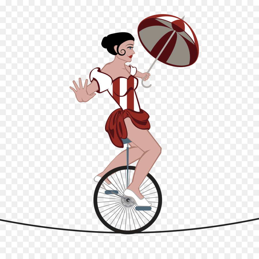 clipart bicycle circus