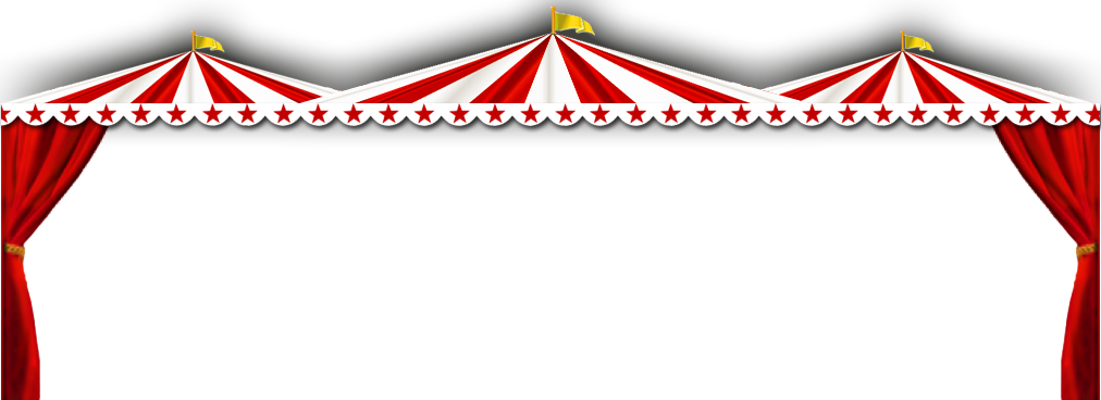 circus clipart canopy