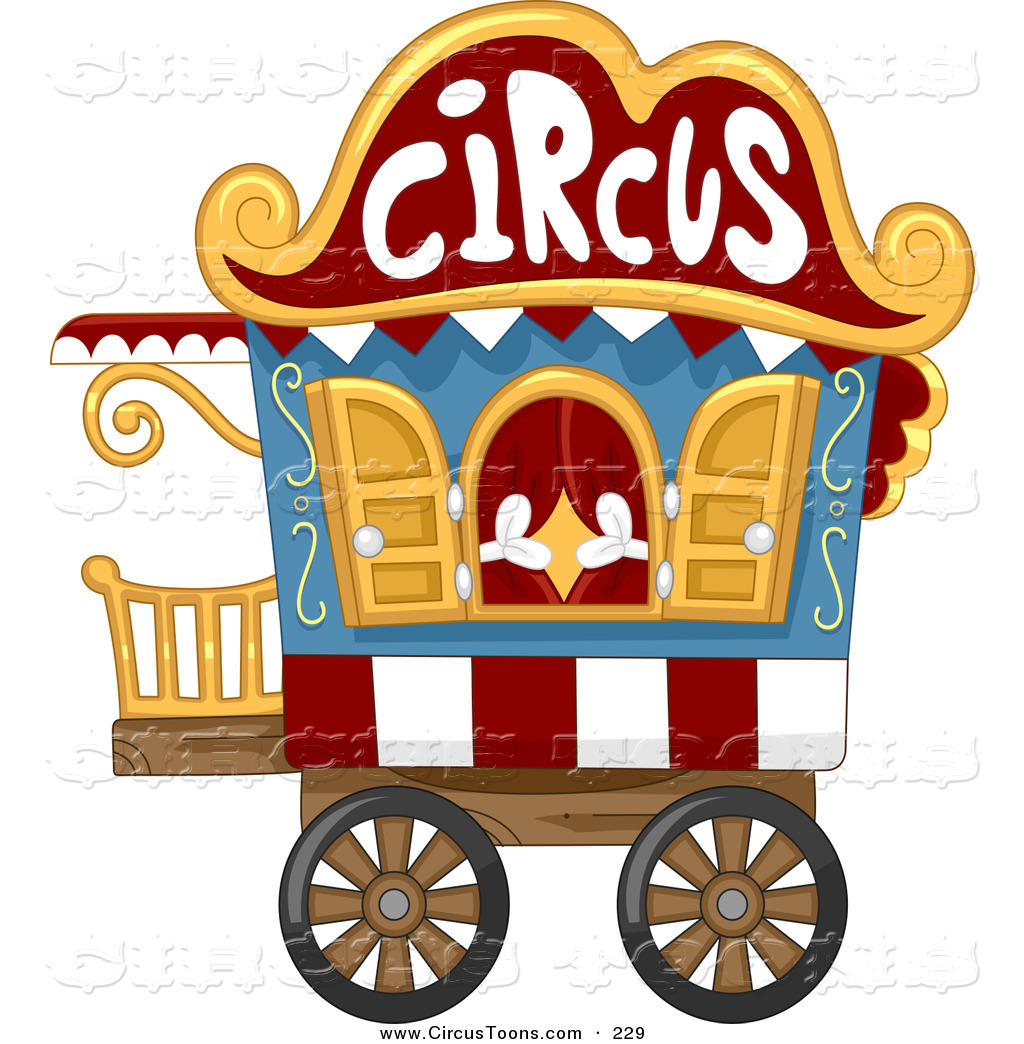 circus clipart cart