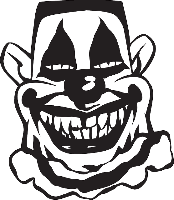 Scary mouth drawing at. Clipart sun creepy