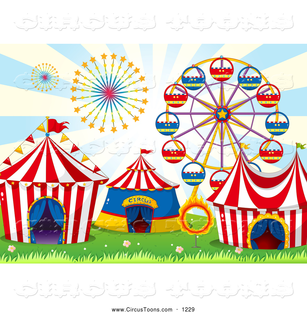 circus clipart ferris wheel