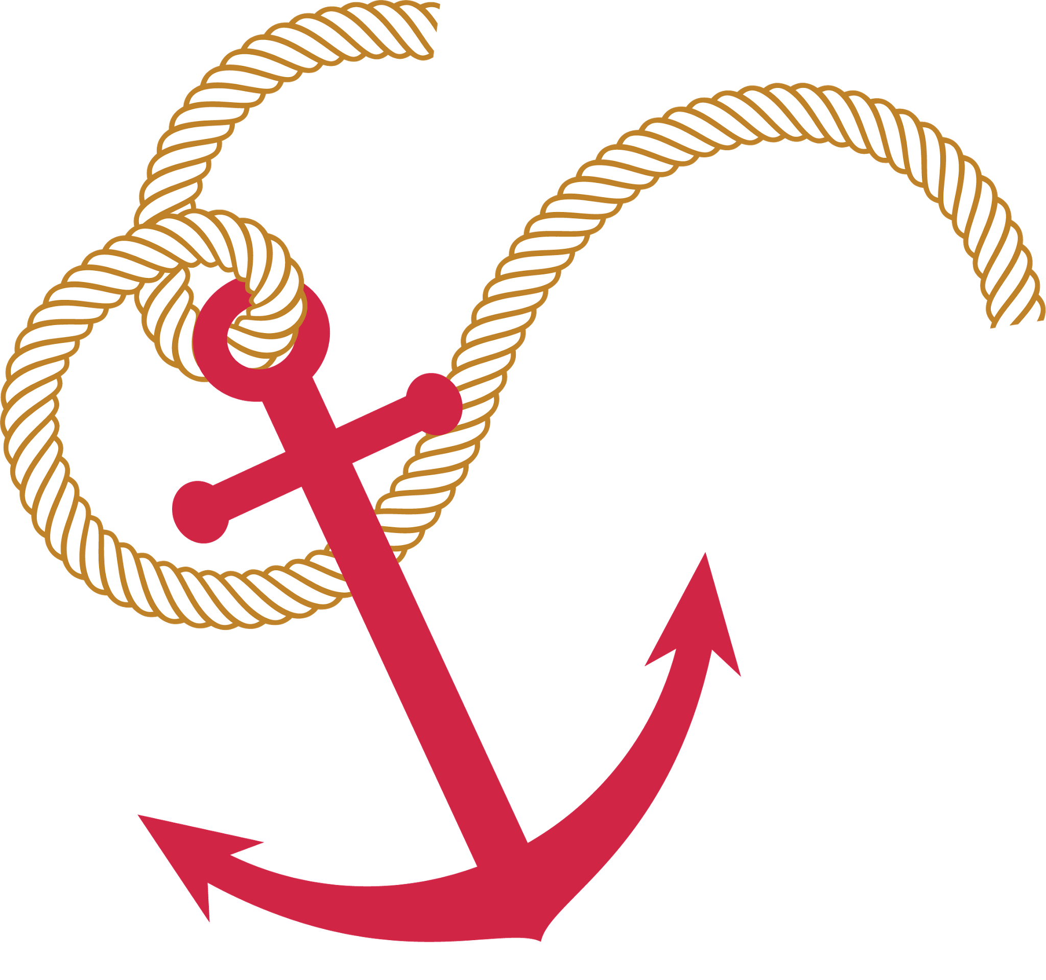 Anchor applications for clothes. Clipart numbers nautical