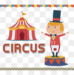 Png images vector and. Circus clipart host