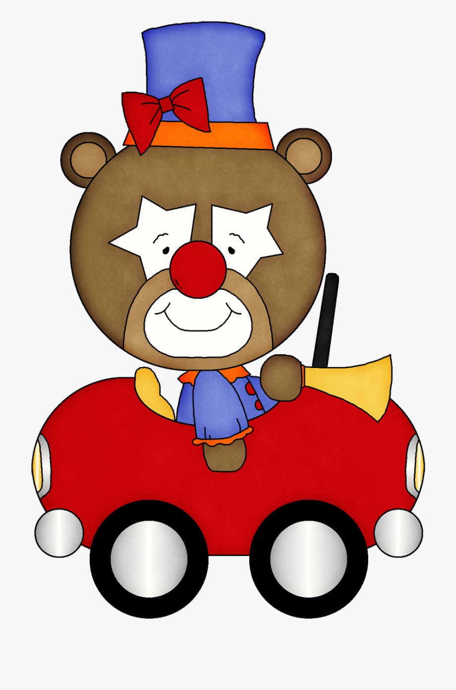 Transparent cartoon free . Circus clipart host