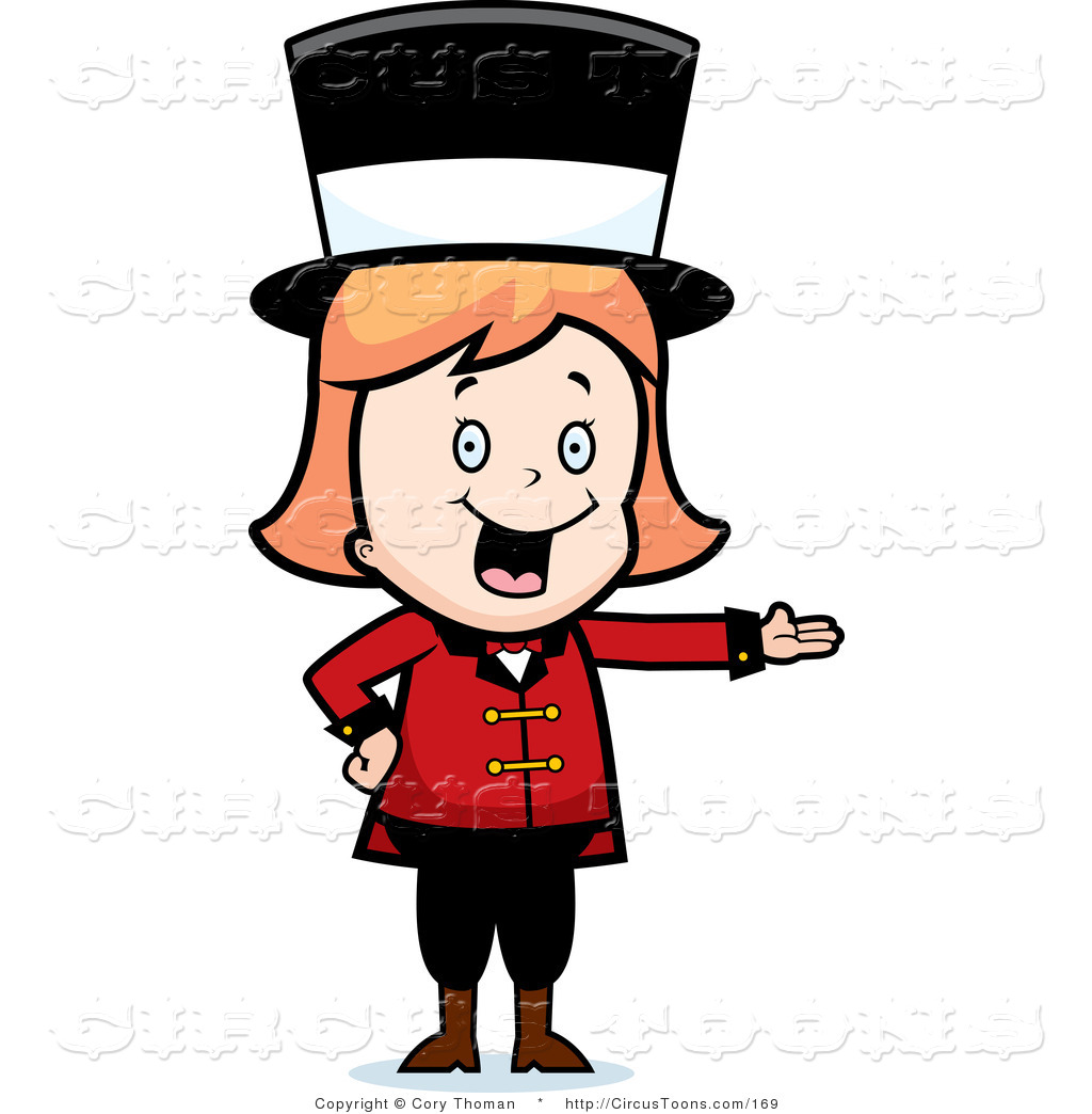 Circus clipart host. Woman entertainer cliparts free