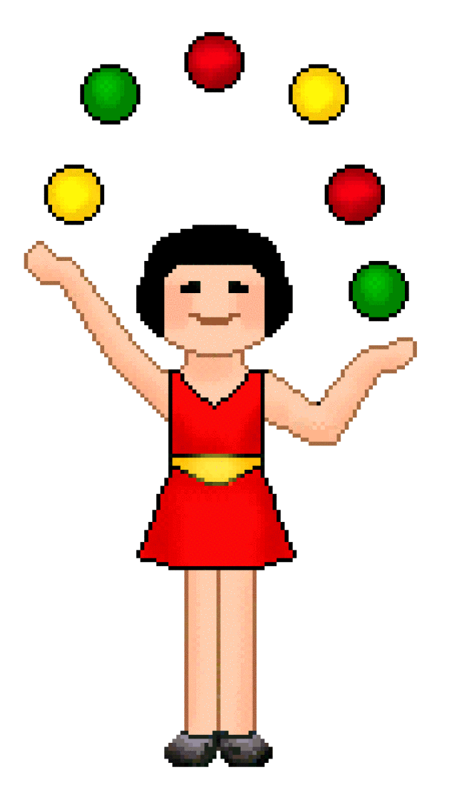 Working clipart juggler.  collection of juggling