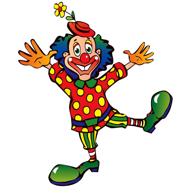 clown clipart buffoon