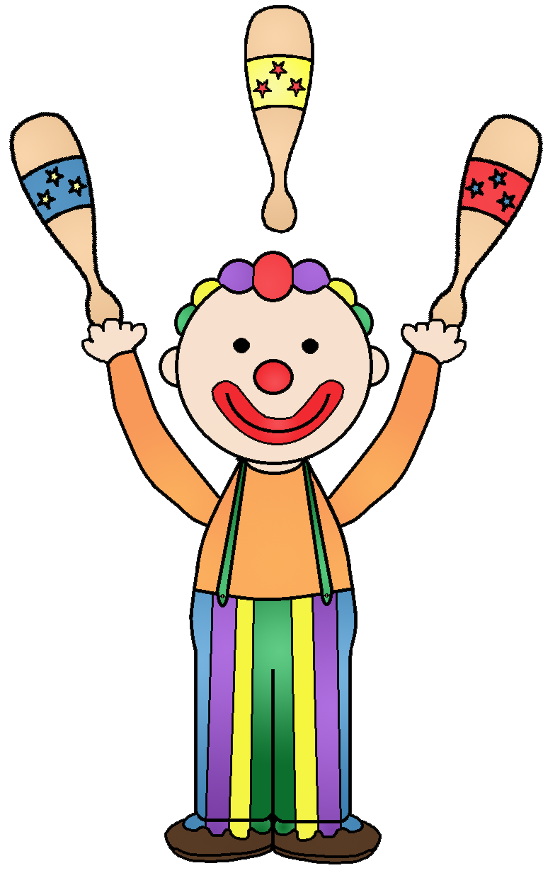 circus clipart juggling