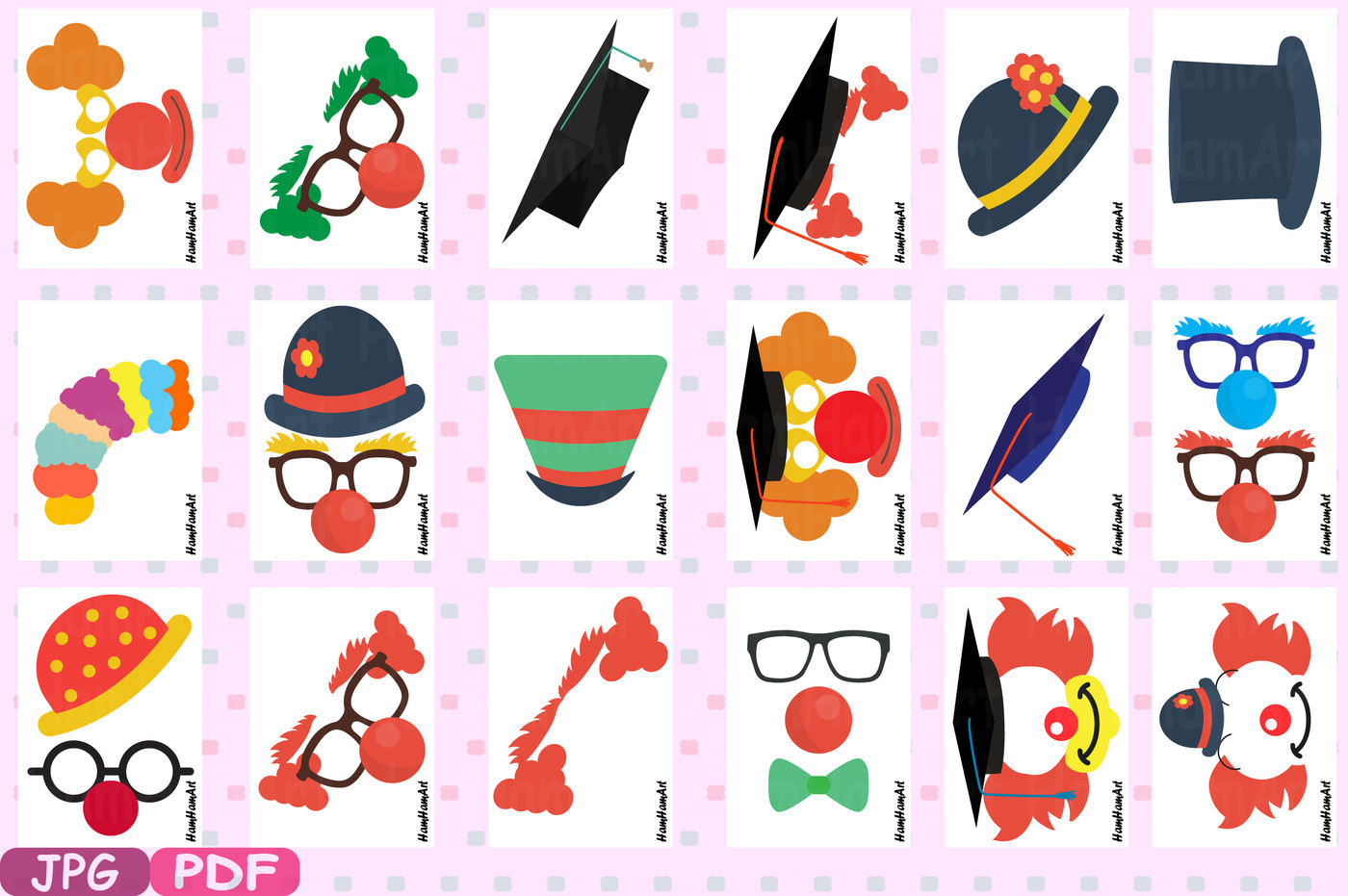 circus clipart props