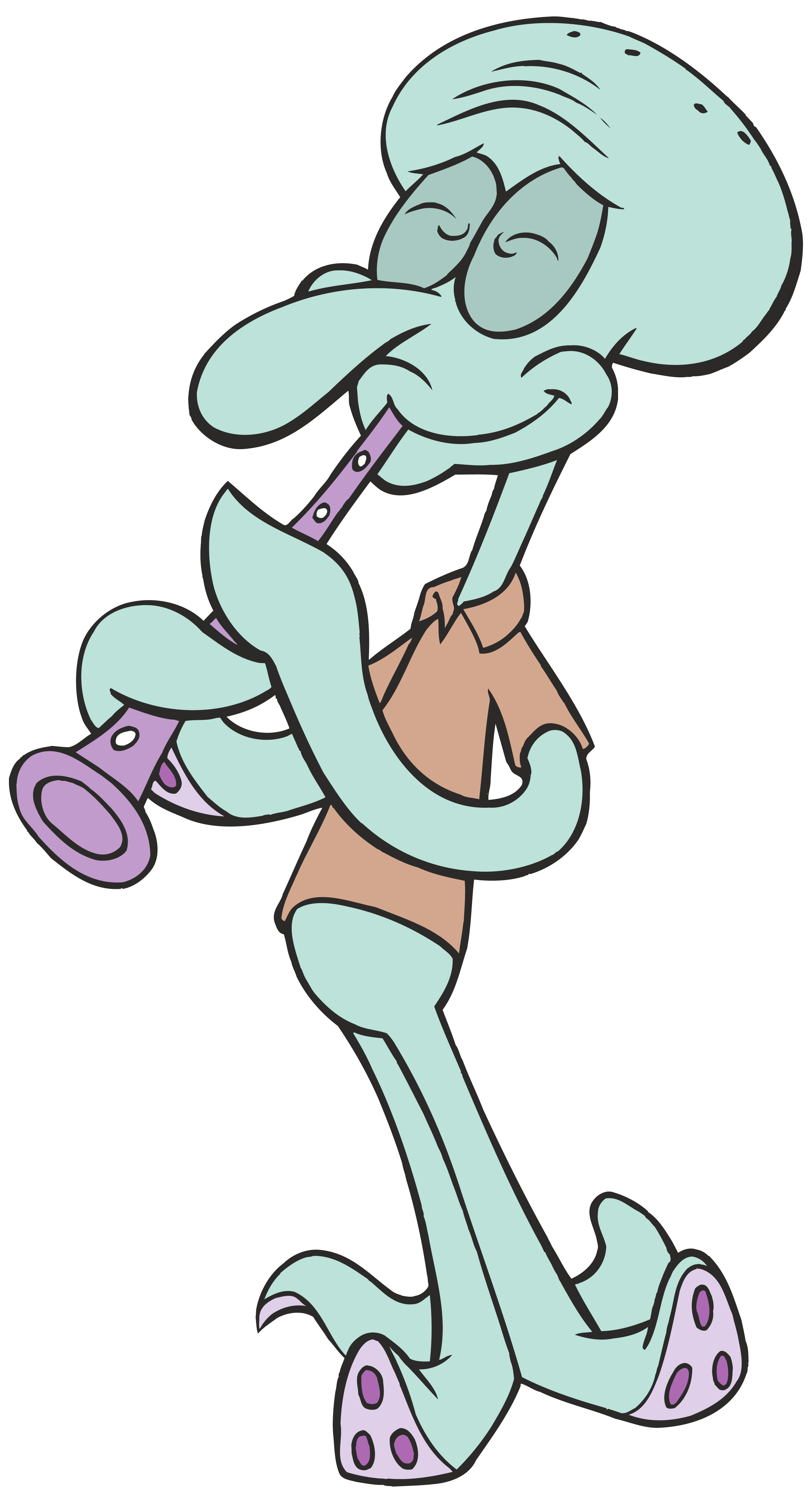 Frustrated clipart disposition. Squidward tentacles spongebob png