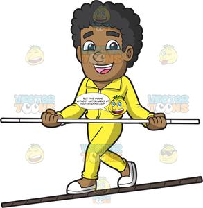 circus clipart tightrope walker