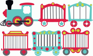 Circus clipart train. Cutouts baby boy 