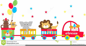 Free images at clker. Circus clipart train
