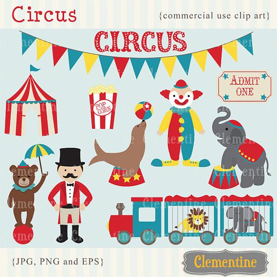 circus clipart vector