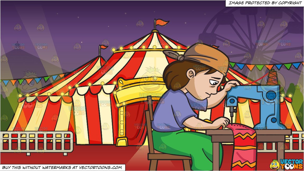 circus clipart worker