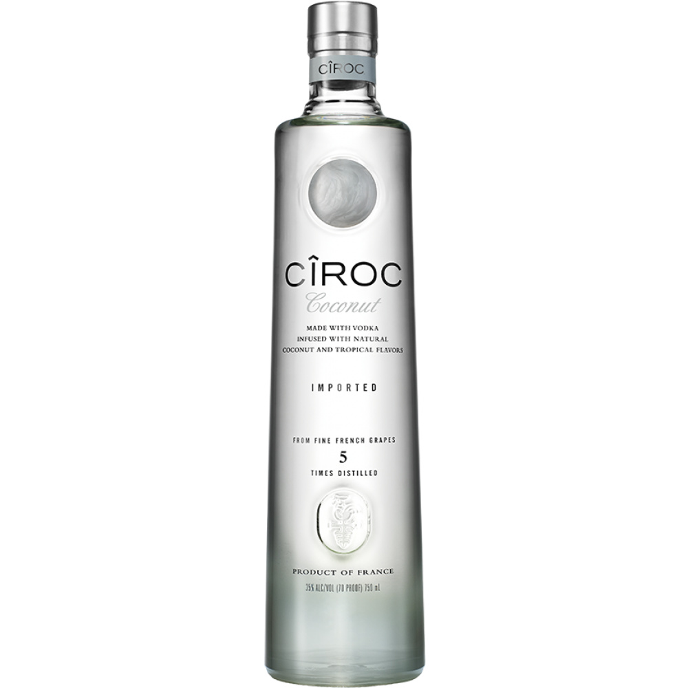 Ciroc bottle png. Coconut vodka ml rodse