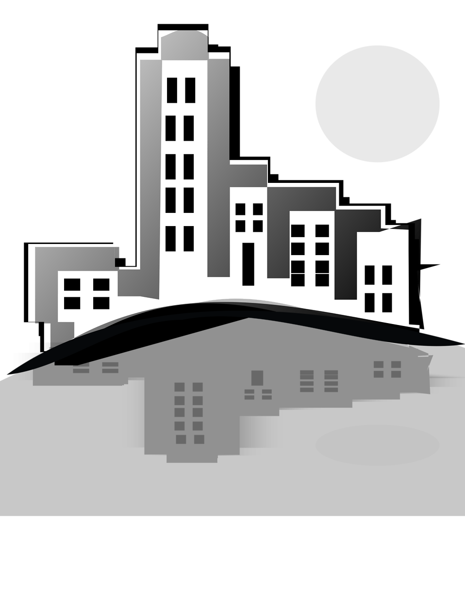Buildings free stock photo. Cityscape clipart biulding